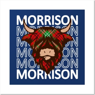 Clan Morrison - Hairy Coo Posters and Art